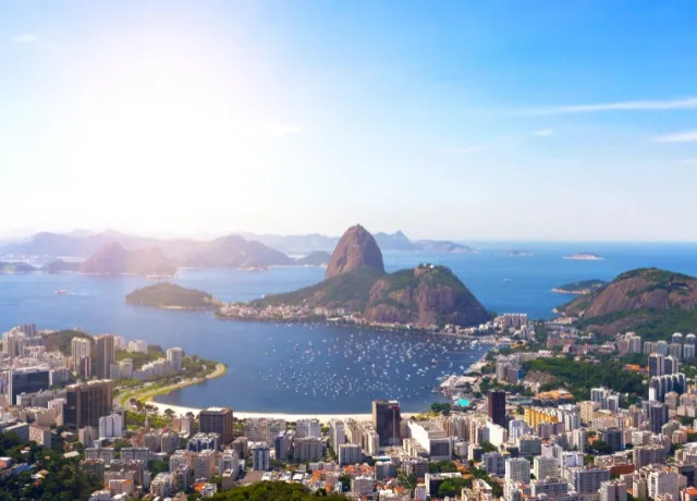RIo de Janeiro town landscape in Brazil - Magnific