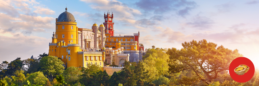 National palace of Pena in Sintra, Portugal