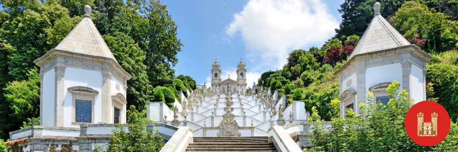 Bom Jesus do Monte сhurch in Braga, Portugal