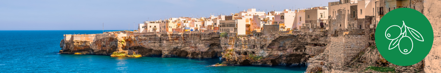 Polignano a Mare in Puglia - Freepik - Canva