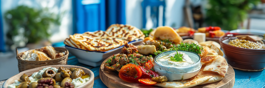 Greek food - IA Generated - Freepik Greek food - IA Generated - Freepik