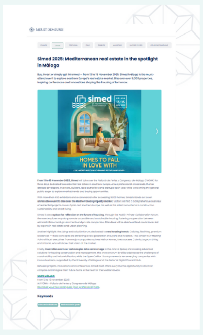 Discover our promotional article to promote your brand on meretdemeures.com