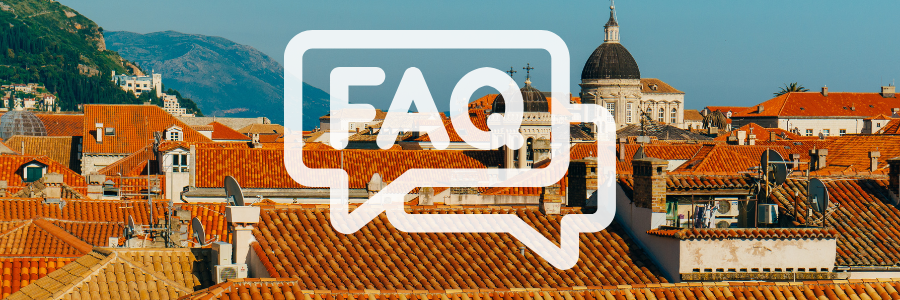 6 Dubrovnik old town roofs - FAQ - Freepik Canva