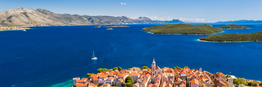 Korcula Aerial view of the old town and islands - Coratia - Freepik 2 Korcula Aerial view of the old town and islands - Coratia - Freepik