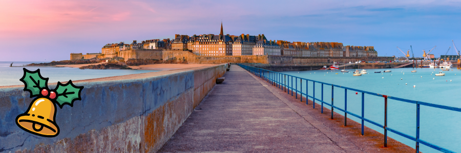Christmas in Saint-Malo, France - Christmas Market - Canva Christmas in Saint-Malo, France - Christmas Market - Canva