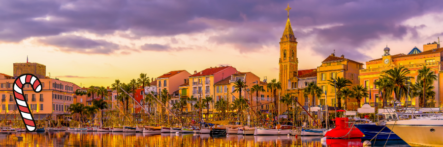 Christmas in Sanary-sur-Mer - Christmas Market - Canva Christmas in Sanary-sur-Mer - Christmas Market - Canva