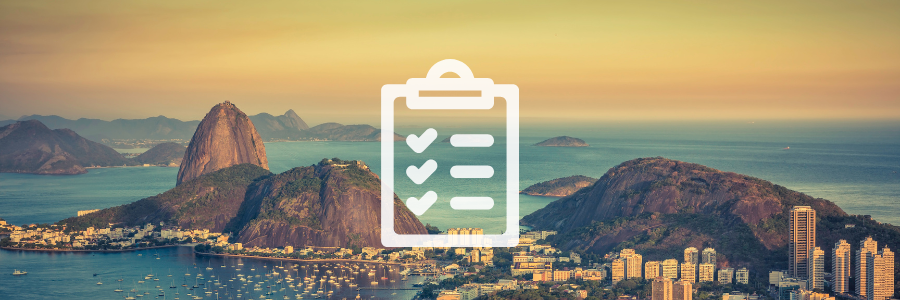 2 Key steps when buying property in Brazil - View on rio de Janeiro - Canva Pro