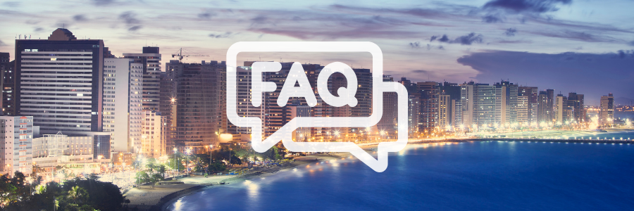 FAQ – Buying property in Brazil - Fortaleza skyline - Ceara - Canva Pro
