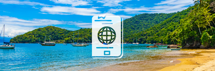 4. Accessible to non-resident - Beach in Ilha Grande, Brazil - Canva Pro