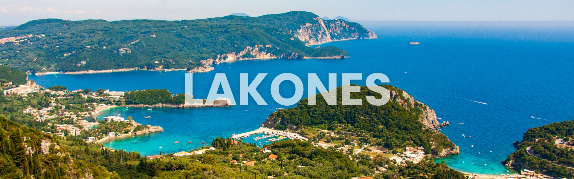 View onto the Paleokastrista coastline from the Lakones perched village in Corfu - Greece - Canva Pro View onto the Paleokastrista coastline from the Lakones perched village in Corfu - Greece - Canva Pro