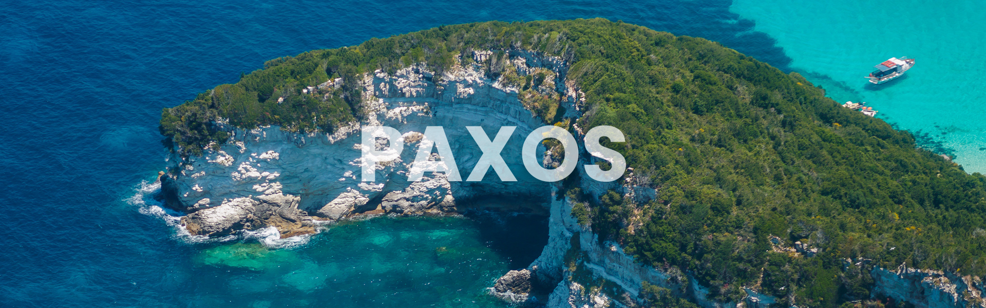5. The beautiful island of Paxos near Corfu Island - Greece - Canva Pro