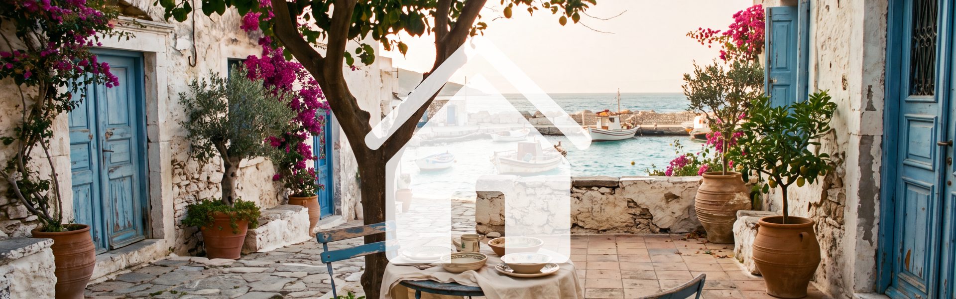 Buying a house in a Greek village - tax benefits - Canva Pro Buying a house in a Greek village - tax benefits - Canva Pro