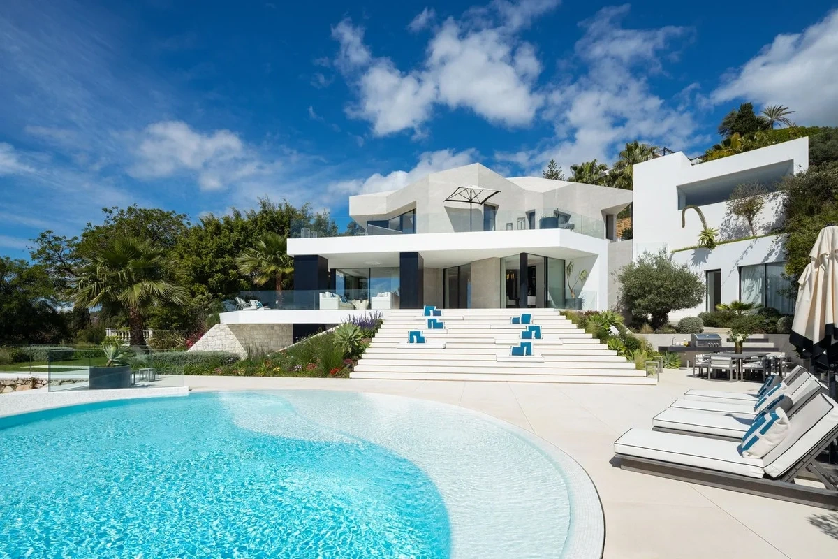 1 - vente villa vue mer benahavis - costa del sol andalousie espagne