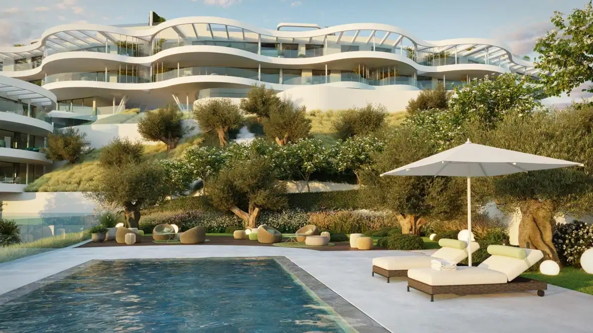 1 - продажа квартира вид моря benahavis - costa del sol андалусия испания