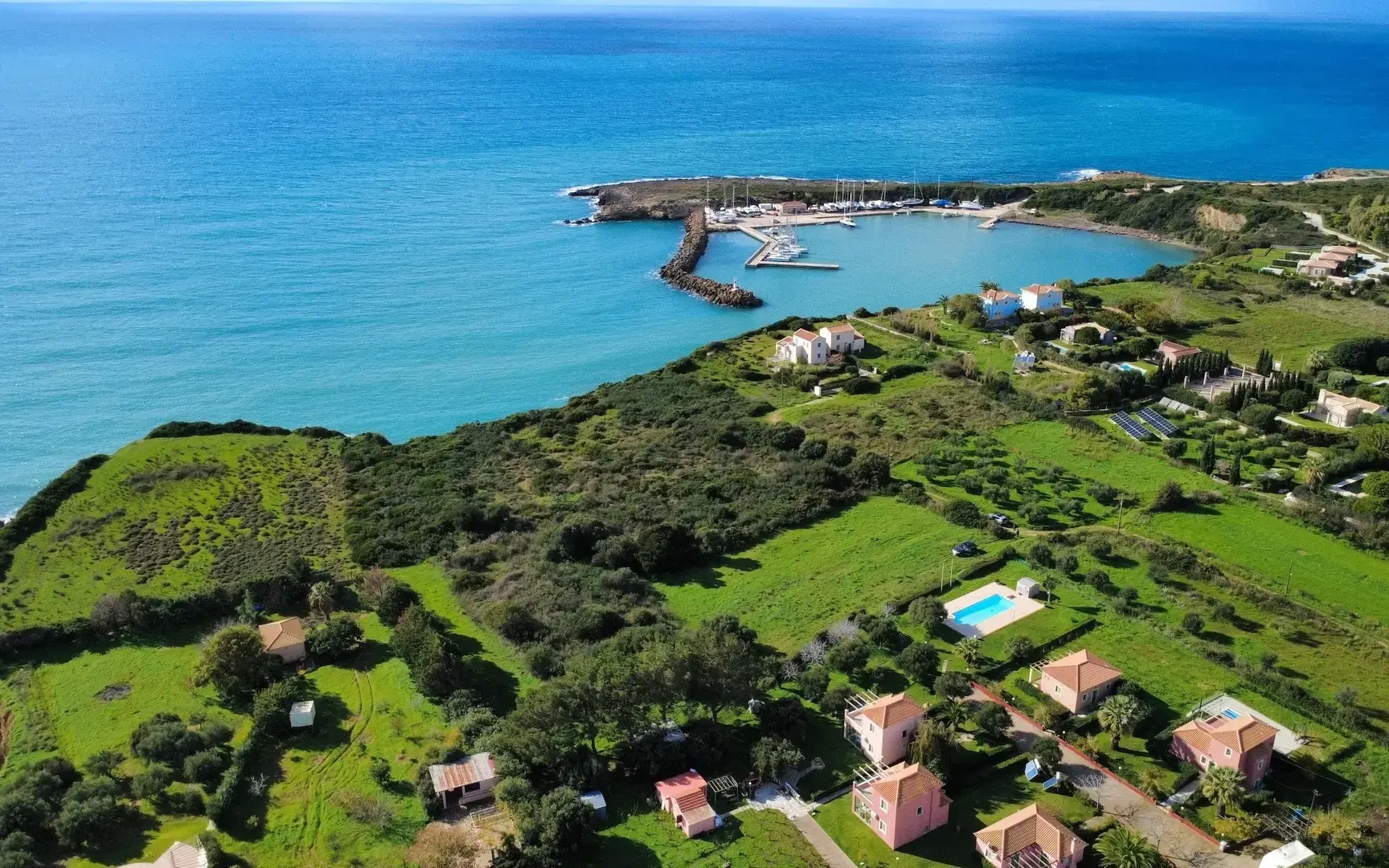 2 - verkoop terrein aan het water kefalonia ionische eilanden griekenland