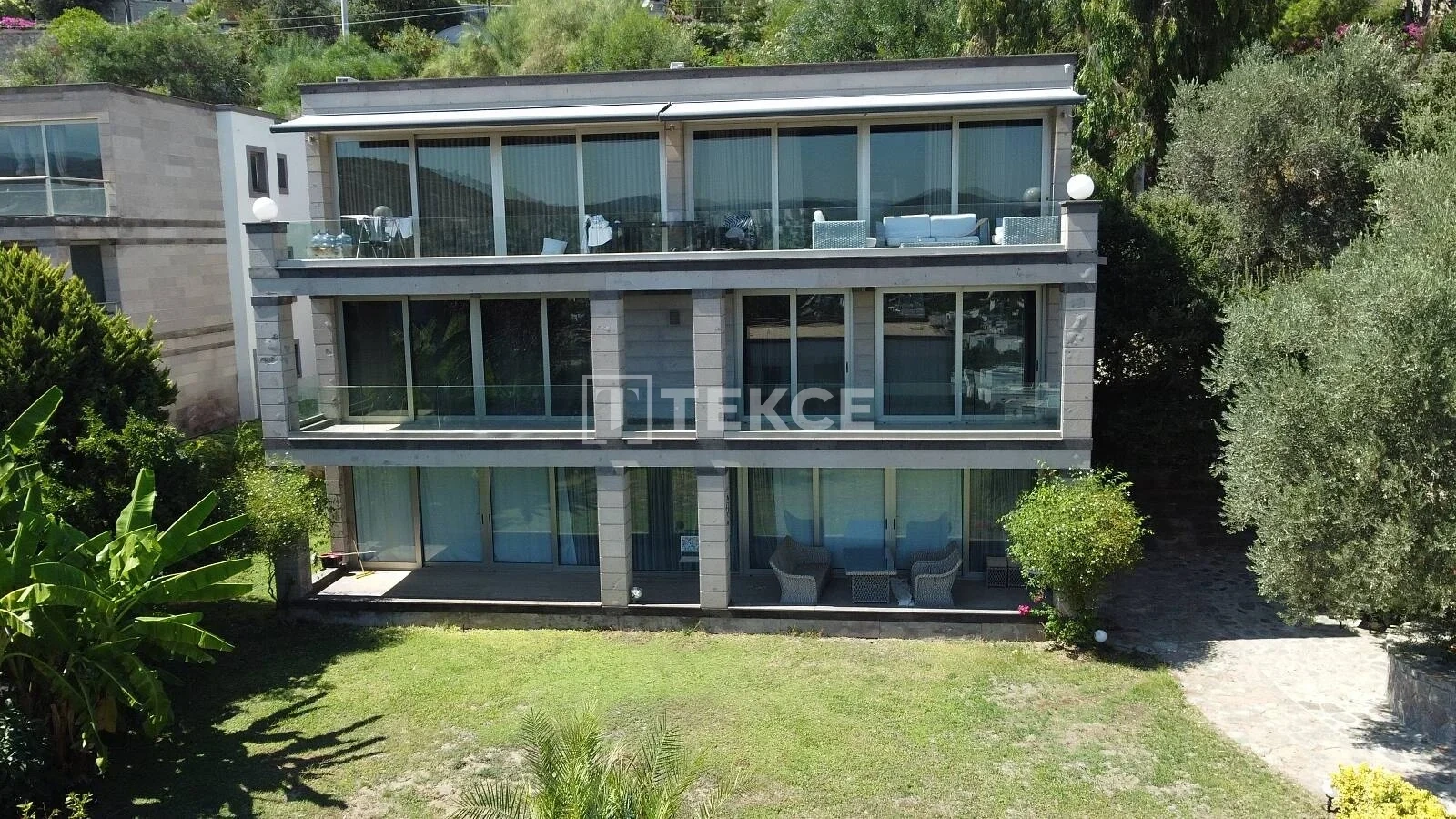 1 - продажа квартира вид моря bodrum muğla турция