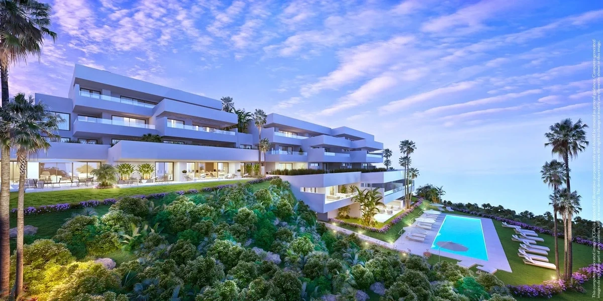 2 - vente appartement vue mer marbella - costa del sol andalousie espagne