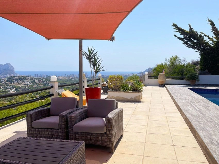 2 - vente villa vue mer calpe - costa blanca communauté valencienne espagne