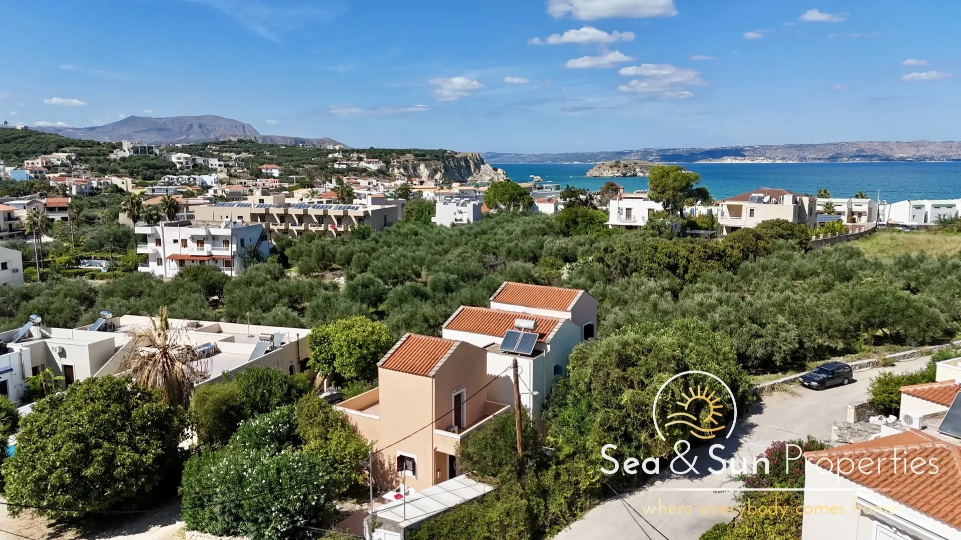1 - vente maison pieds dans l'eau vámos crète grèce