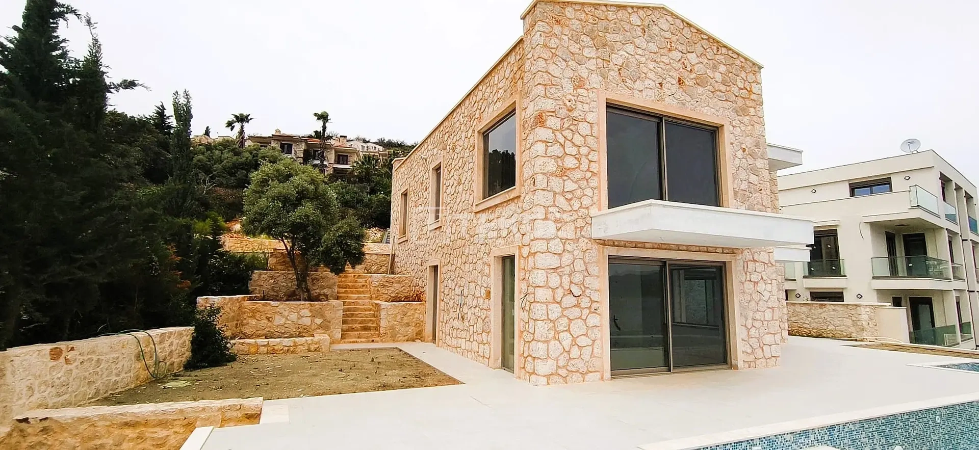 1 - sea view house for sale in kas antalya turkey