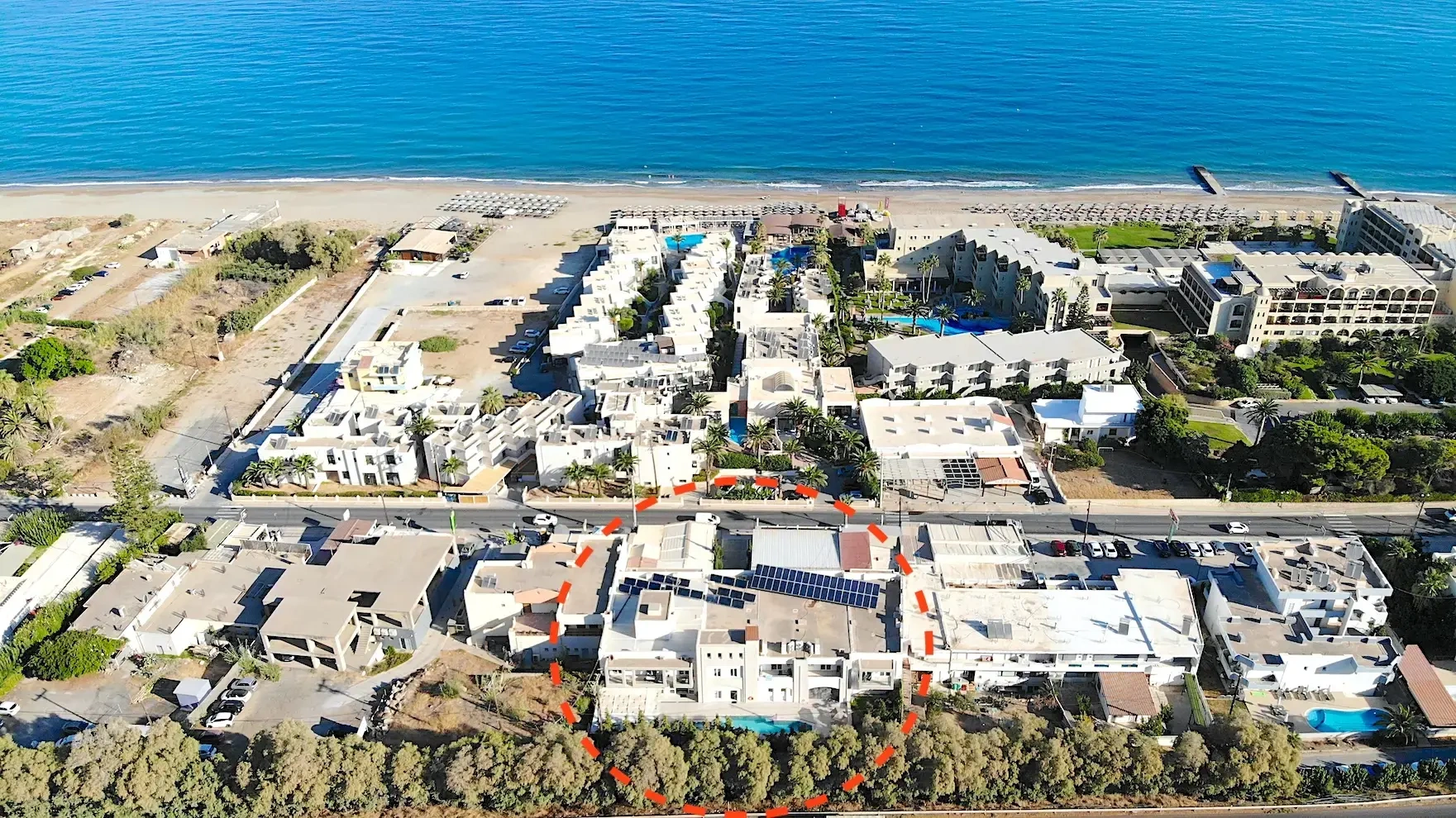2 - venda espaço comercial a praia ao pé réthymnon creta grécia