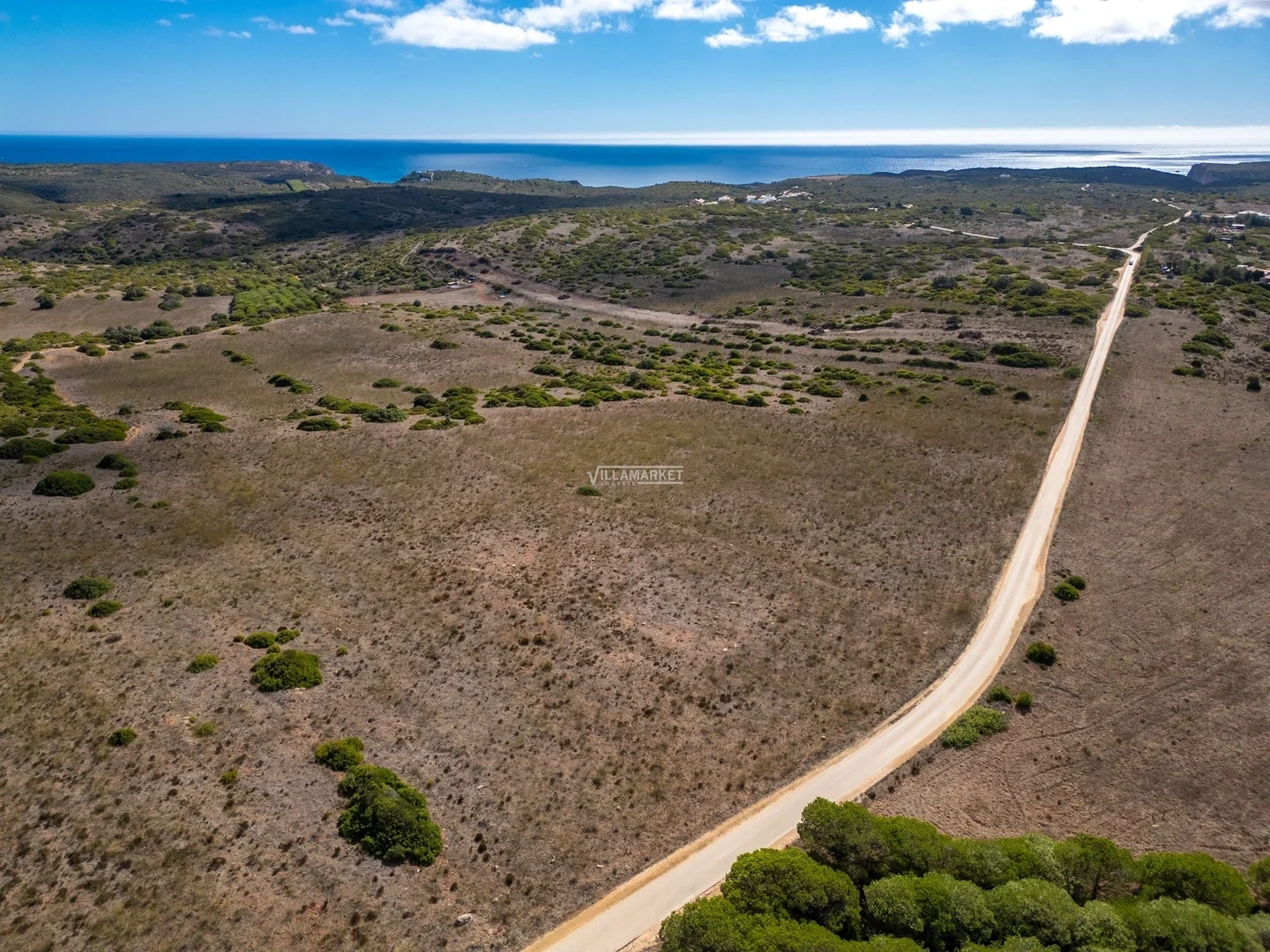2 - verkoop terrein uitzicht op zee vila do bispo algarve portugal