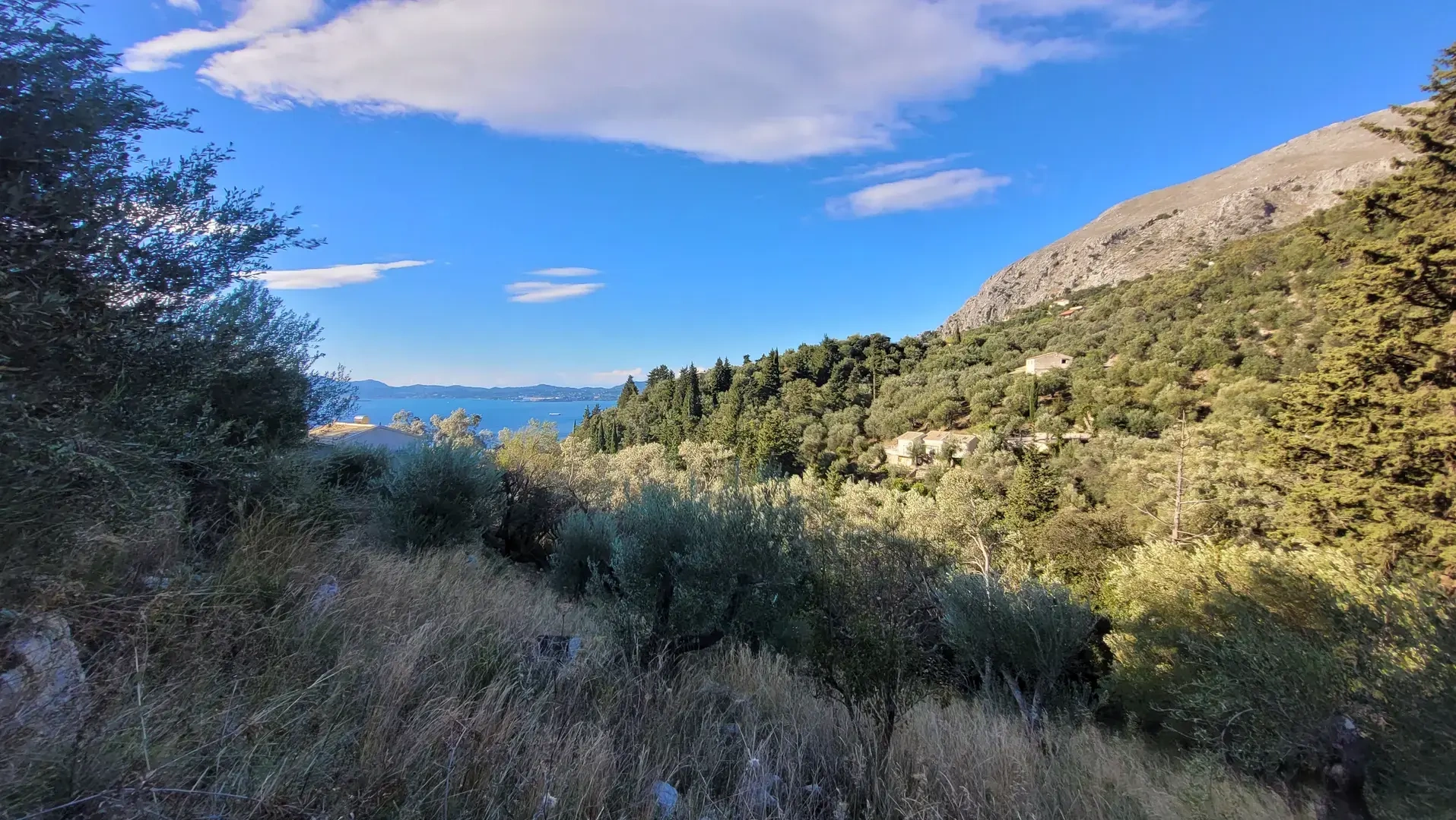 2 - vendita terreno vista mare corfu isole ioniche grecia
