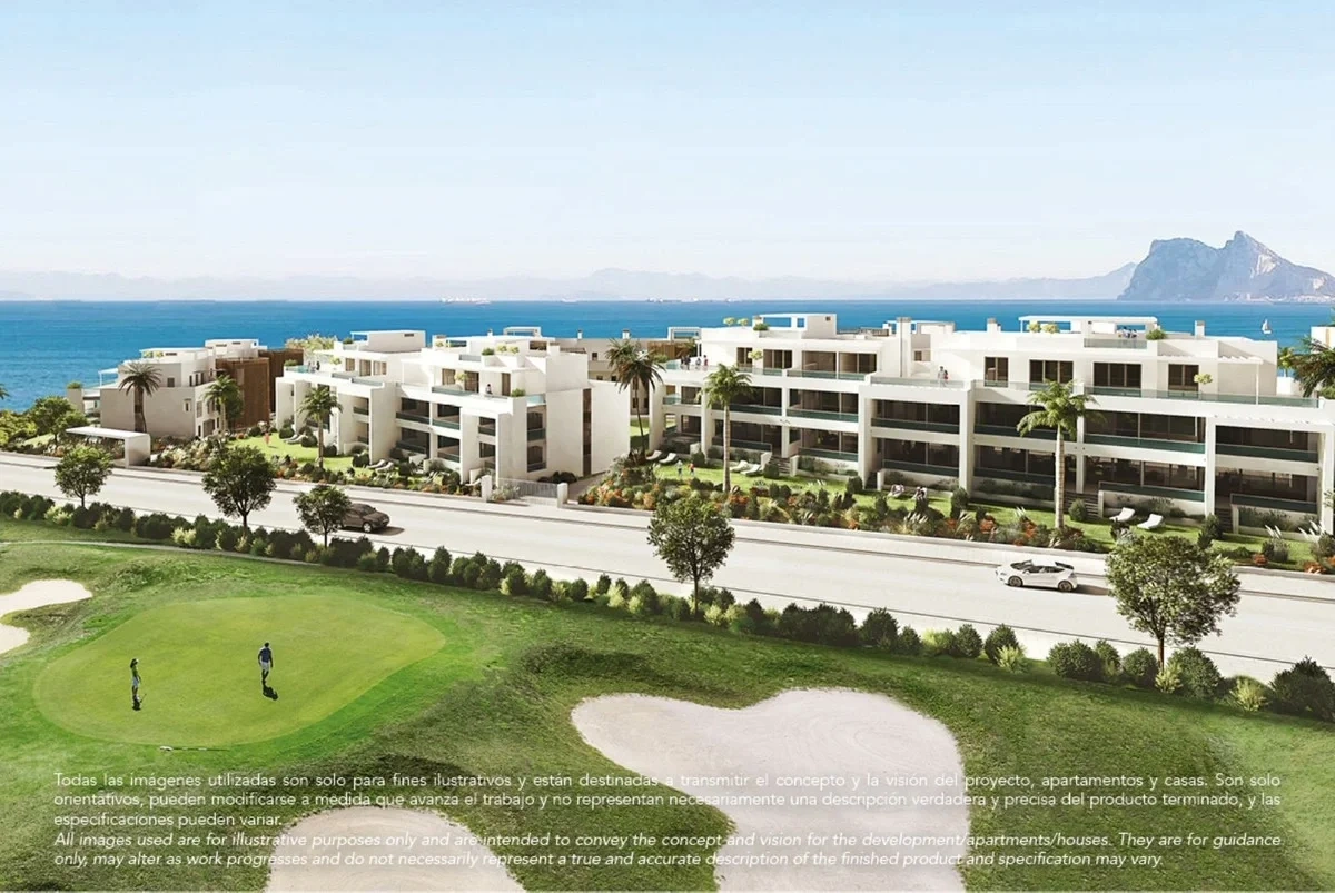 1 - venda apartamento vista de mar la alcaidesa andaluzia espanha