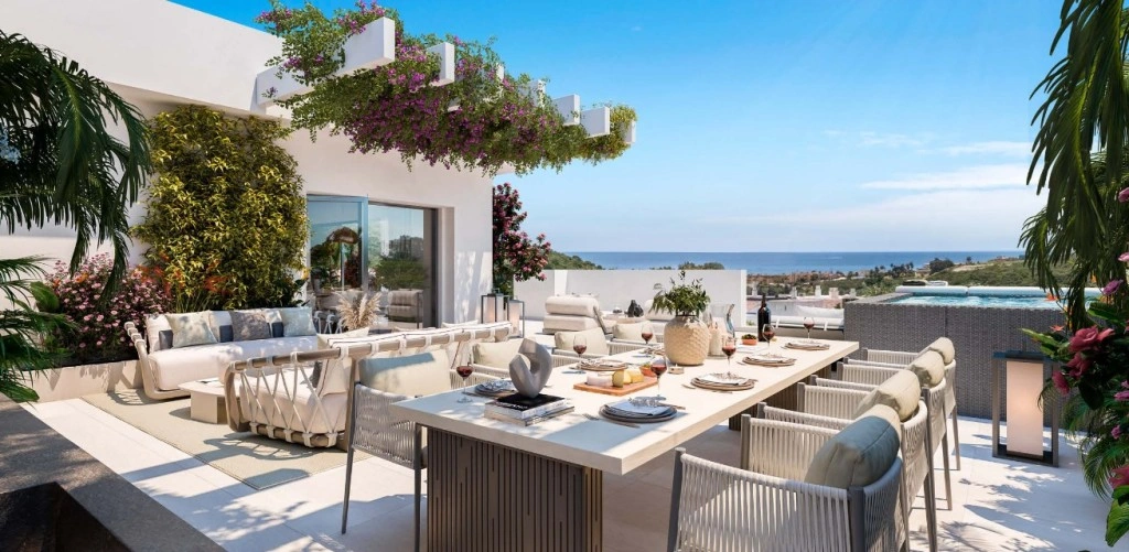 2 - venta apartamento vista al mar casares - costa del sol andalucía españa