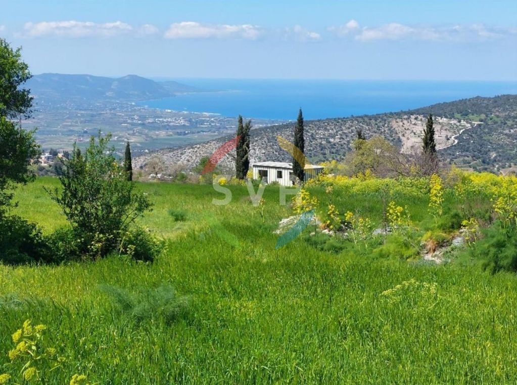 1 - sea view plot of land for sale in meladeia paphos cyprus