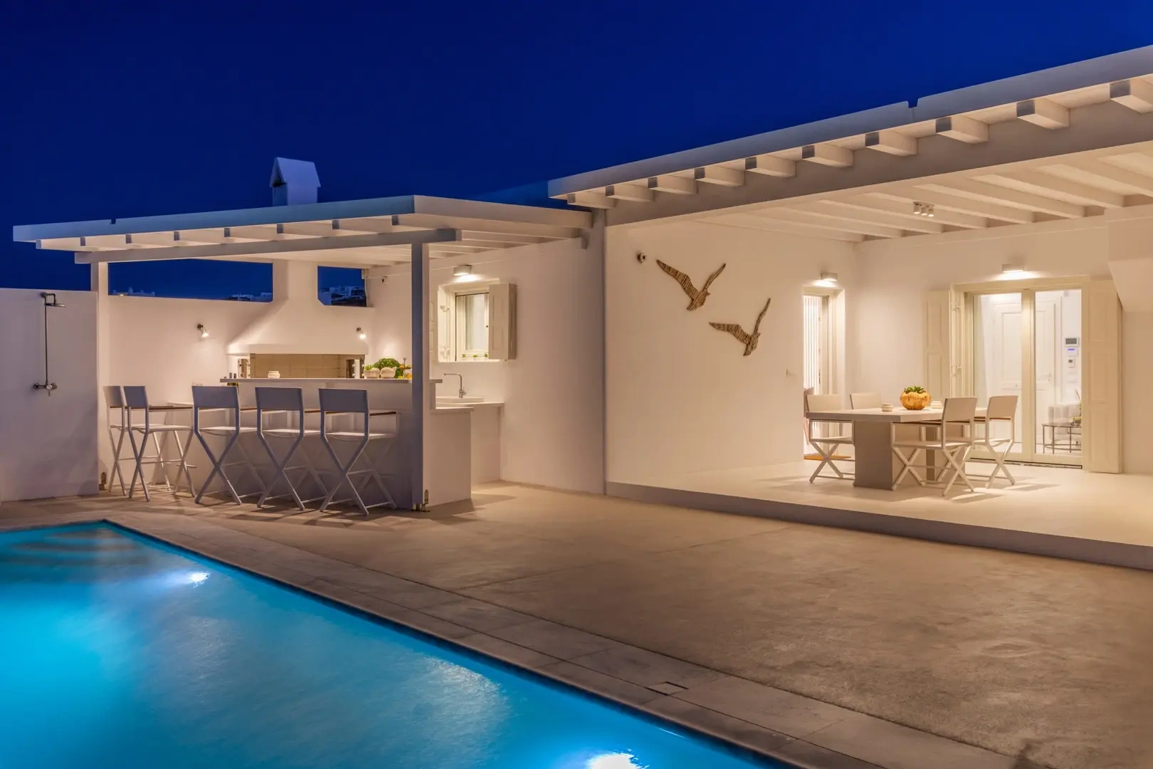 1 - vente maison pieds dans l'eau mykonos - cyclades egée méridionale grèce