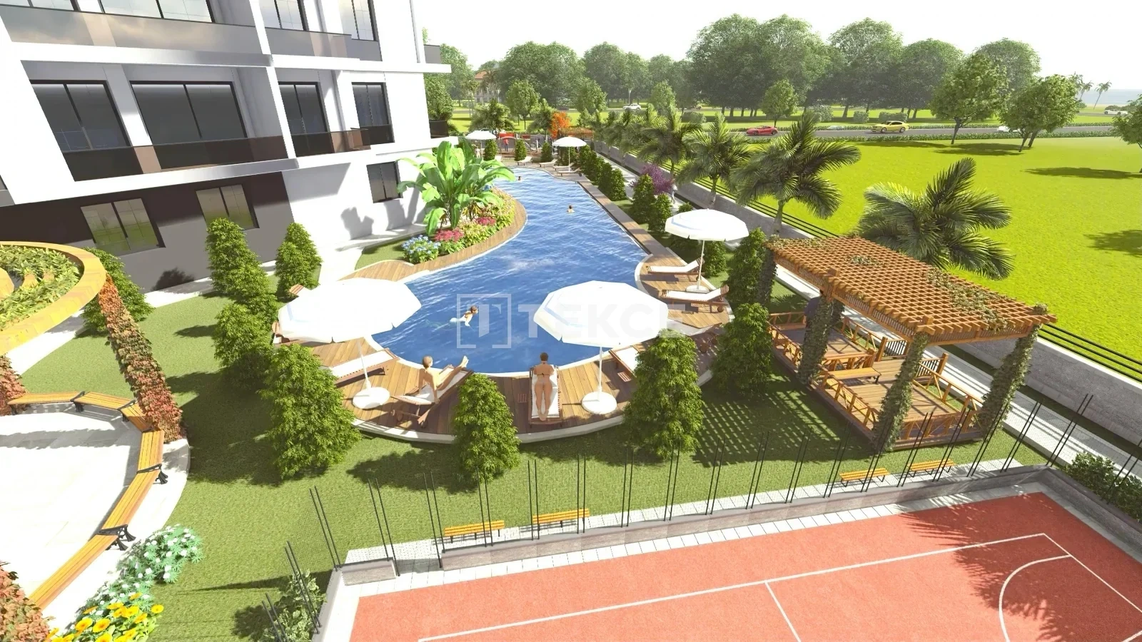 1 - продажа квартира вид моря erdemli mersin турция