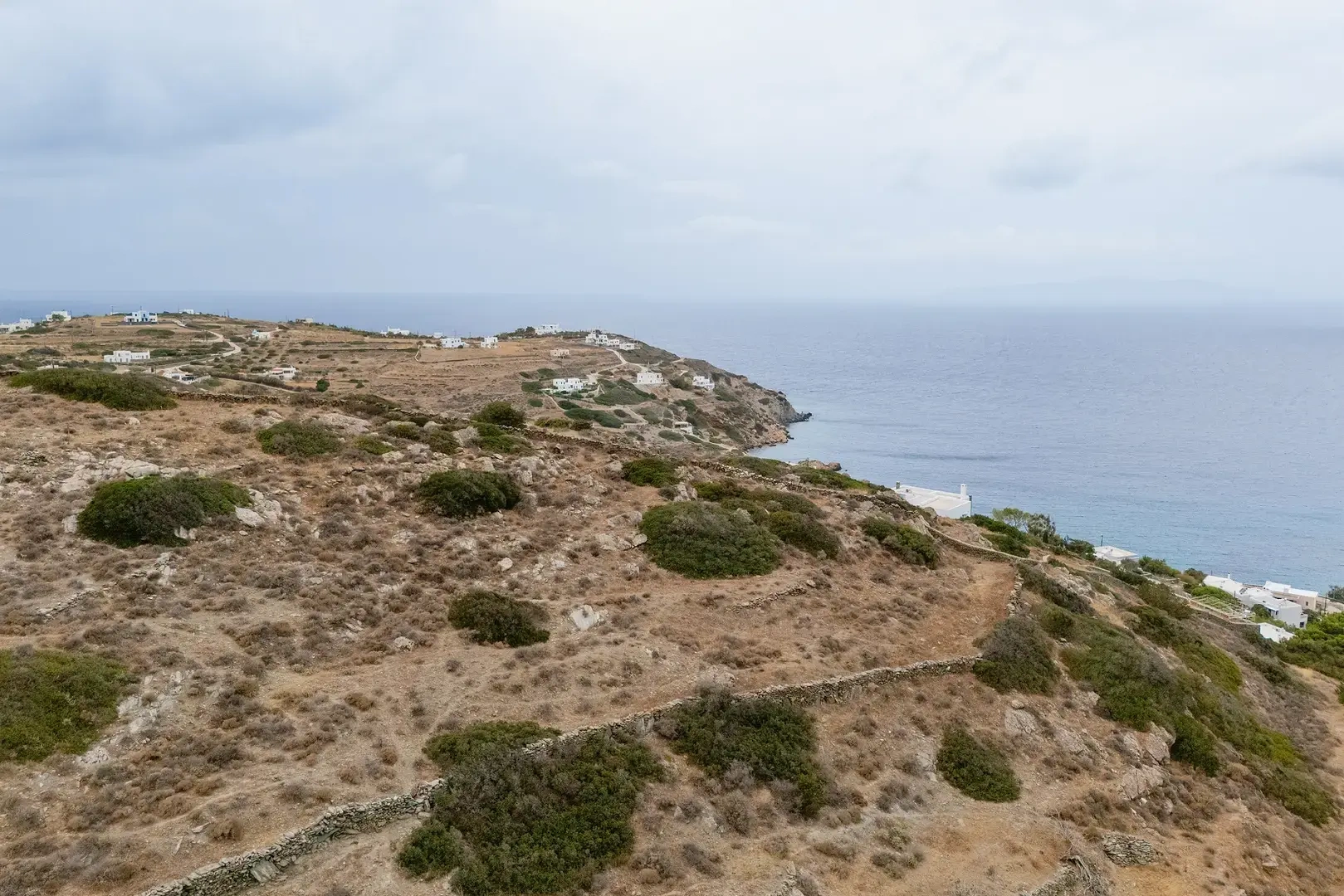 2 - vendita terreno vista mare siro - cicladi egeo meridionale grecia