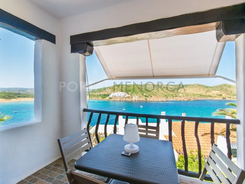 1 - sea view apartment for sale in es mercadal minorca - balearic islands spain