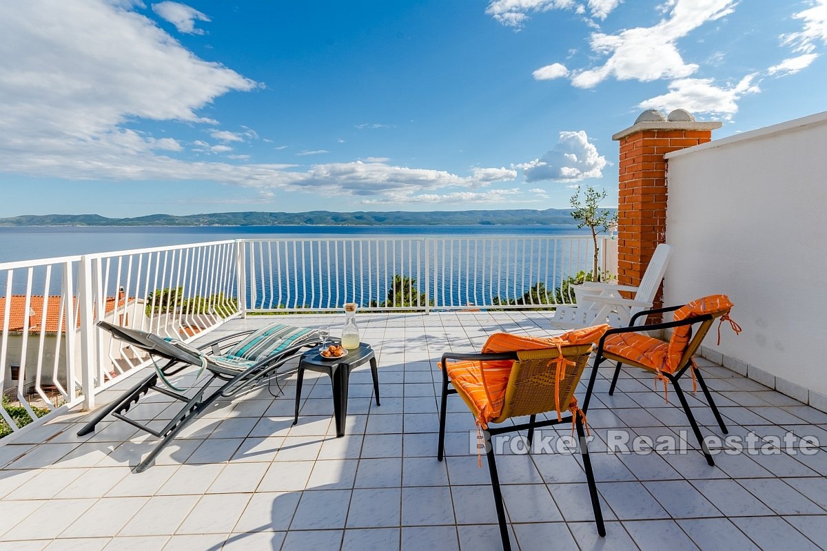 1 - venda casa vista de mar omiš split-dalmácia croácia