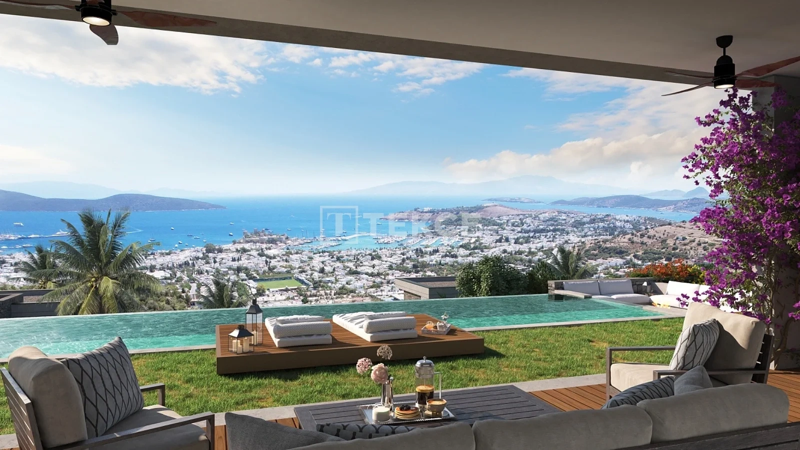 1 - sea view house for sale in bodrum muğla turkey