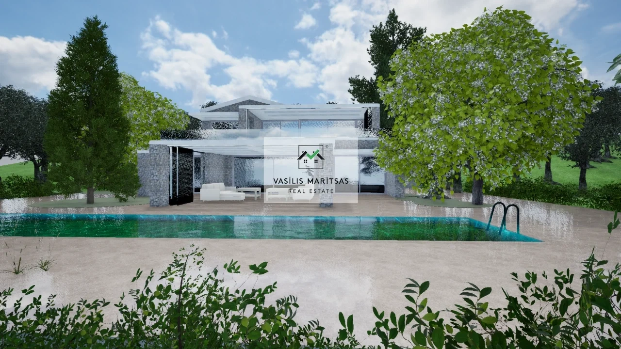 1 - продажа территория вид моря corfu ионические острова греция