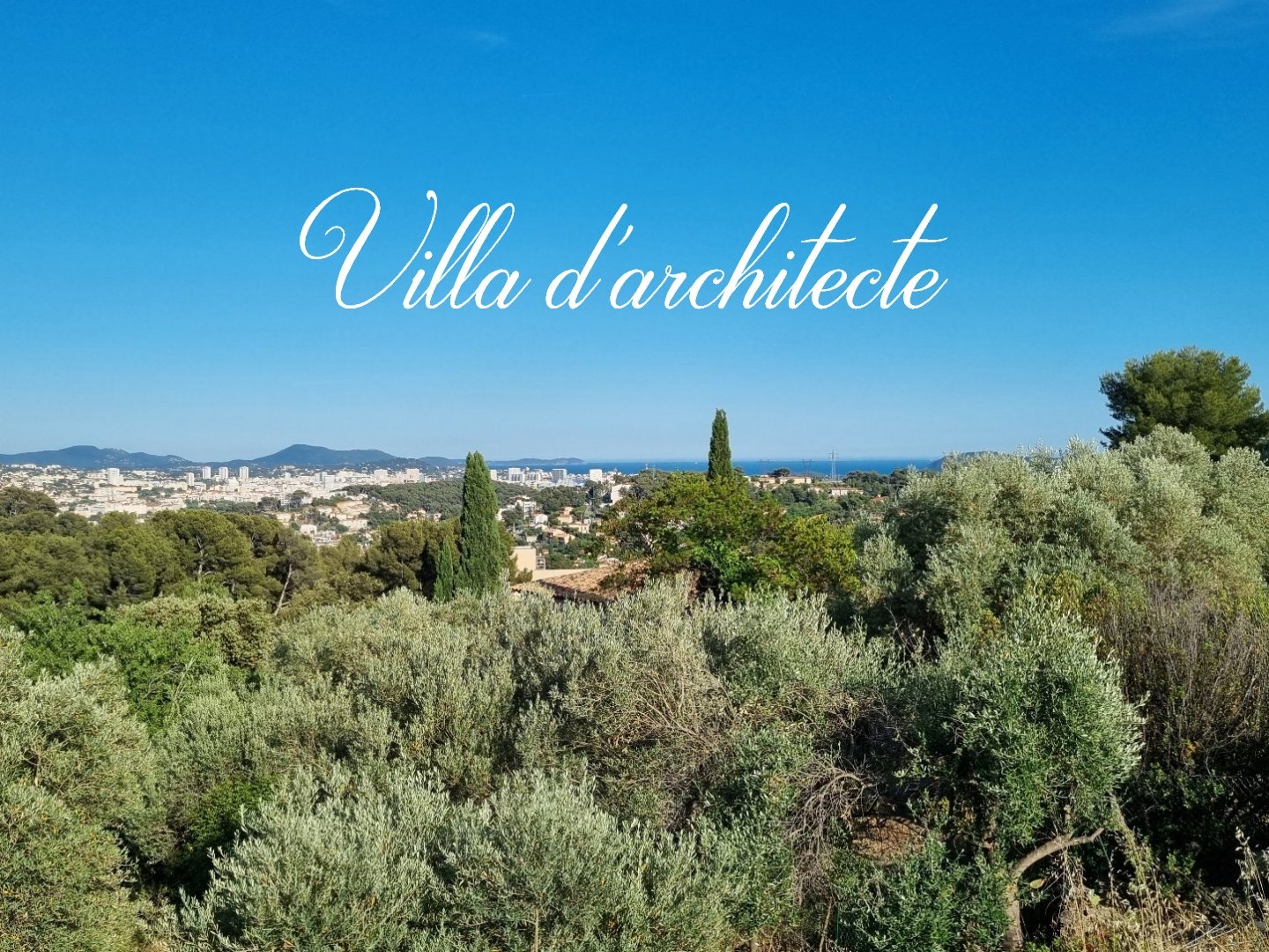 1 - vente maison vue mer ollioules var france