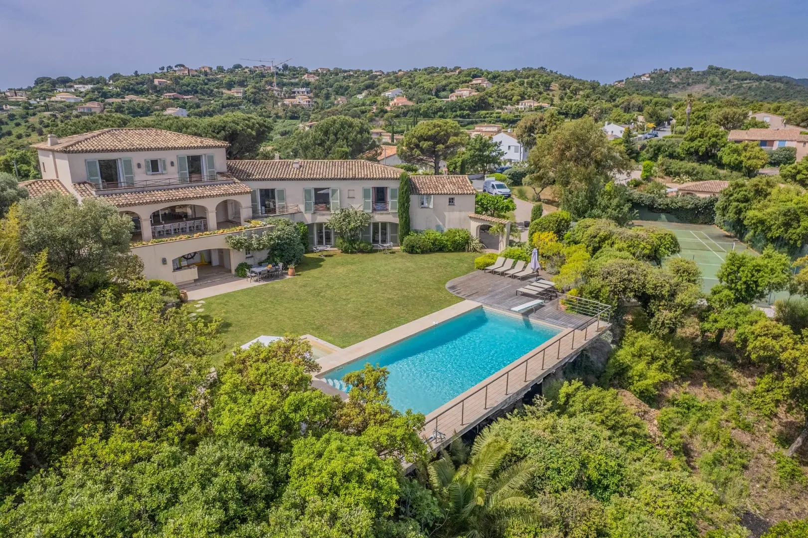 1 - sea view house for sale in sainte-maxime var france