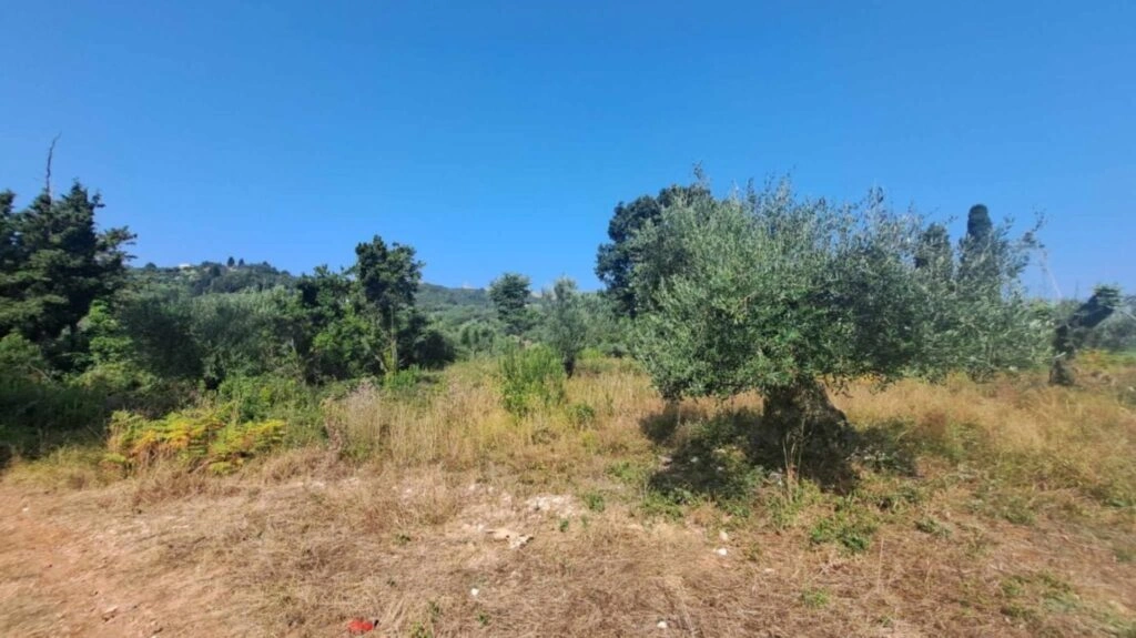 1 - venda terreno vista de mar ágios stéfanos ilhas jónicas grécia