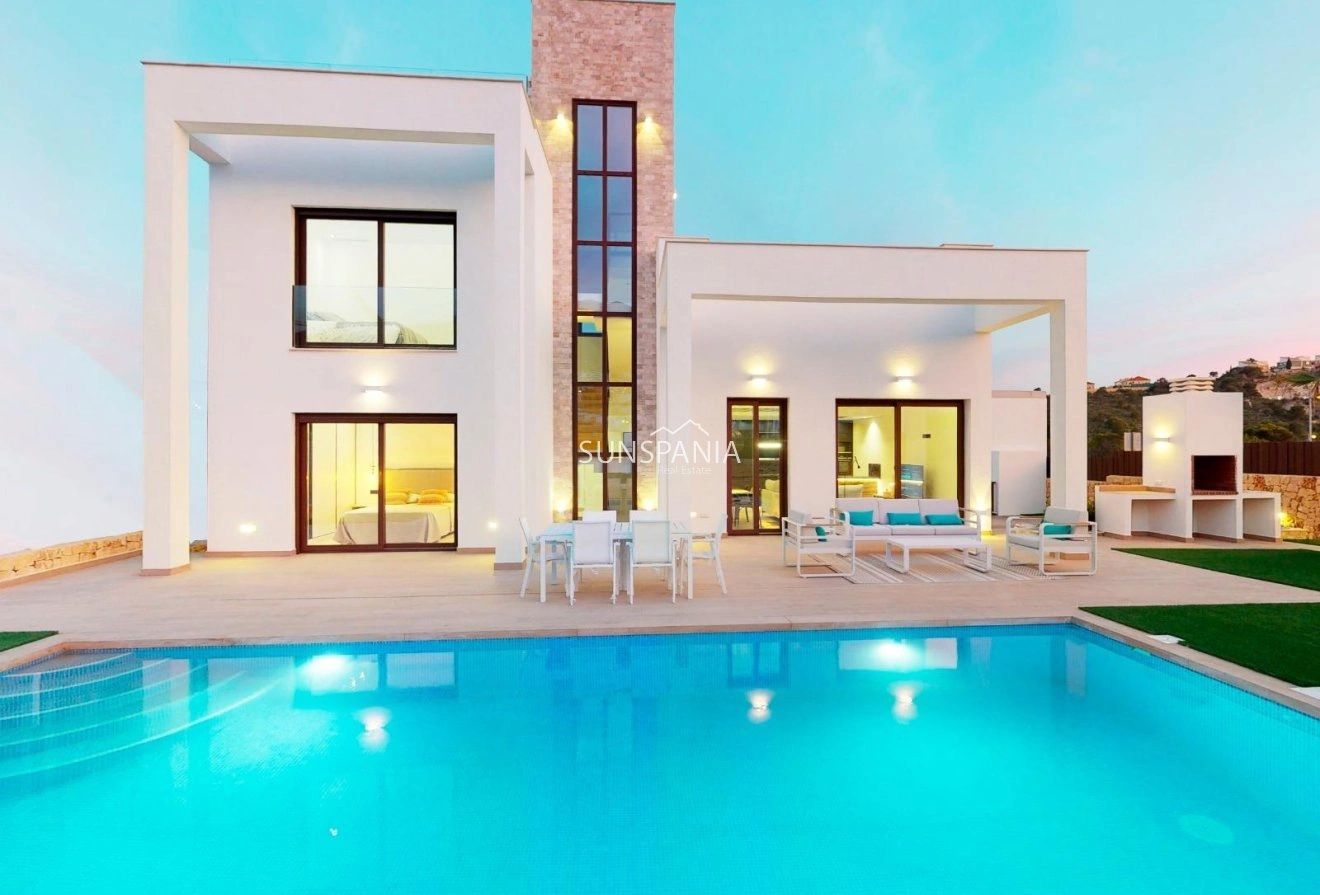 1 - vendita villa vista mare finestrat - costa blanca comunità valenciana spagna