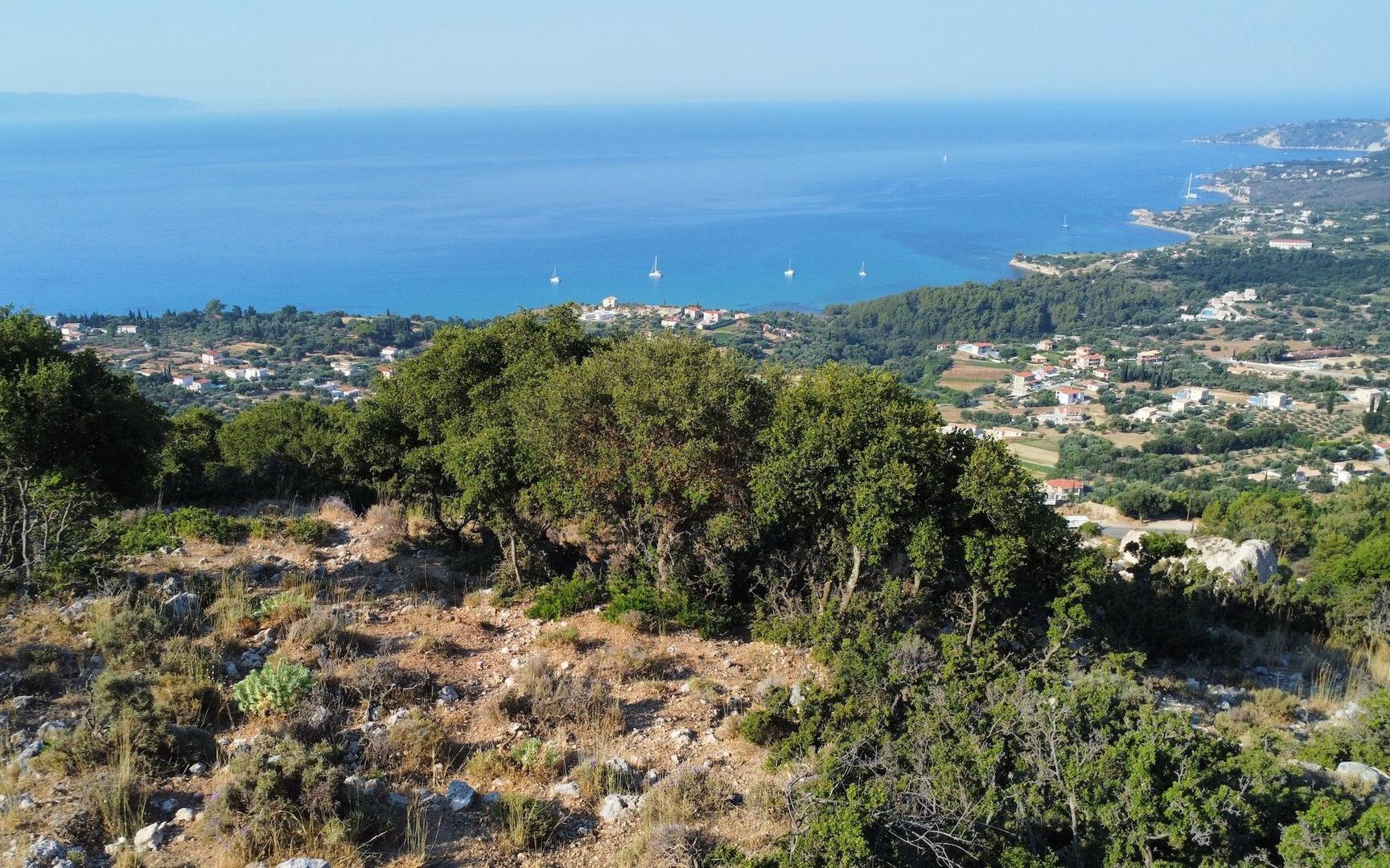 1 - venta terreno vista al mar kefalonia islas jónicas grecia