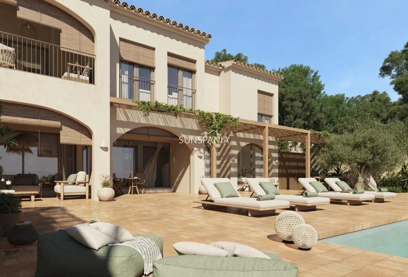 1 - venta casa a pie de playa benissa - costa blanca comunidad valenciana españa