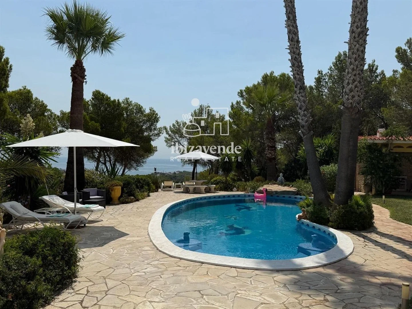 2 - vente maison vue mer santa eulalia del río ibiza - baléares espagne