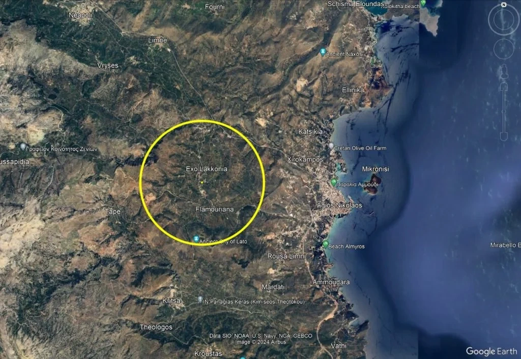 2 - vente terrain agios nikolaos crète grèce