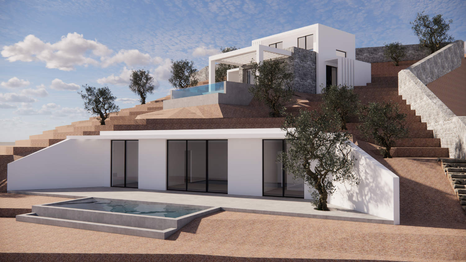 2 - vente maison vue mer klíma crète grèce