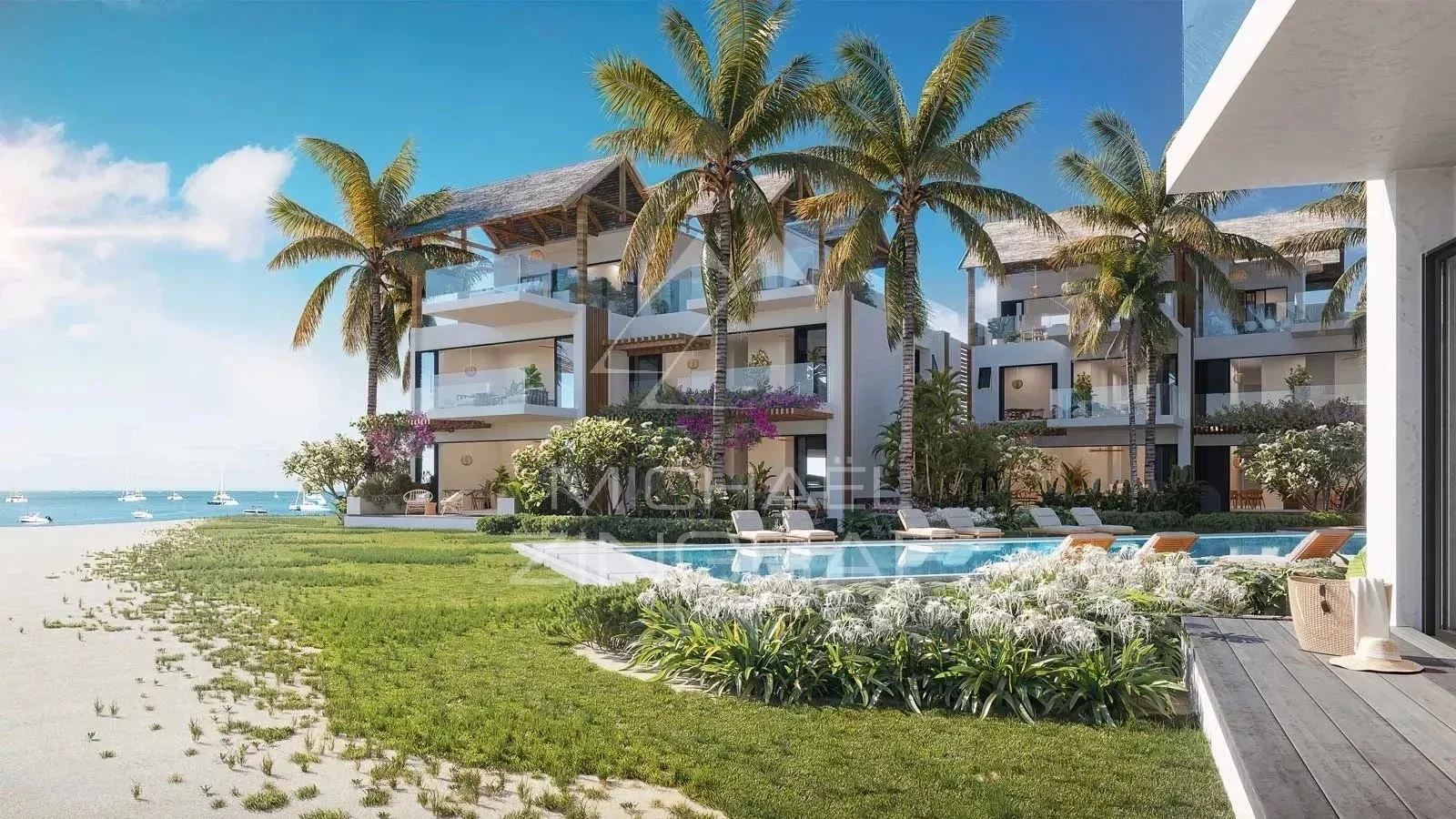 1 - sea view apartment for sale in black river rivière noire mauritius