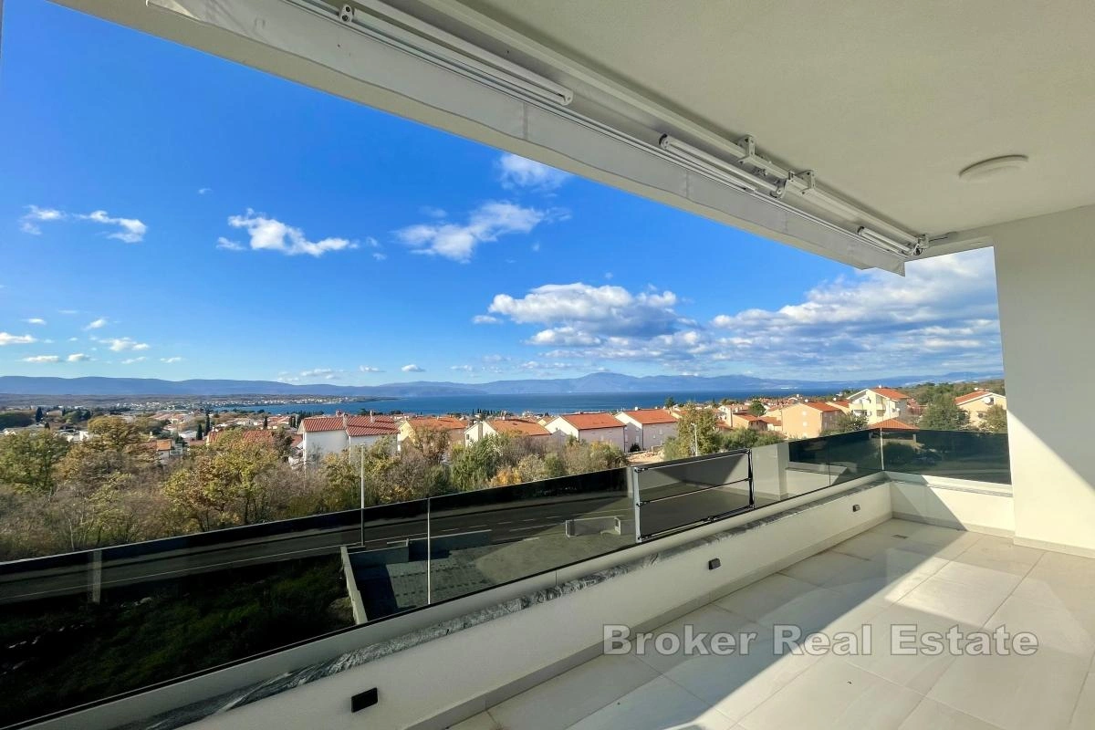 1 - sea view apartment for sale in krk primorje-gorski kotar croatia