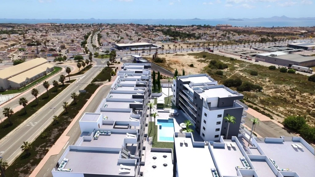 2 - vente appartement los alcazares région de murcie espagne