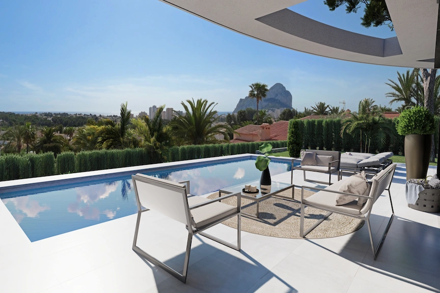 2 - vente villa vue mer calpe - costa blanca communauté valencienne espagne